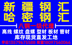 新疆钢汇物资有限公司 新疆钢汇物资有限公司